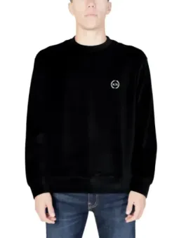 "Armani Exchange Herren Fleece Pullover Schwarz - Stil & Komfort"