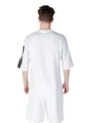 "Icon T-Shirts im Sale | Icon Summer Tee - Weißes Baumwollshirt mit Print für warme Tage online kaufen"|Planet-Deluxe