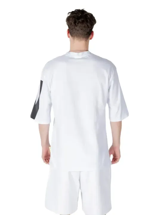 "Icon T-Shirts im Sale | Icon Summer Tee - Weißes Baumwollshirt mit Print für warme Tage online kaufen"|Planet-Deluxe