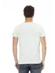 T-Shirts Elegant Light Blue Short Sleeve Tee 60,00 € 8056641270229 | Planet-Deluxe