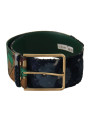 Belts Elegant Leather Belt with Engraved Buckle 740,00 € 8050249423636 | Planet-Deluxe