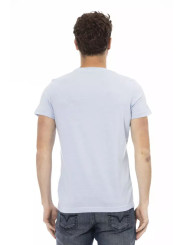 T-Shirts Elevated Casual Light Blue Tee for Men 60,00 € 8055358417873 | Planet-Deluxe