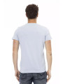 T-Shirts Elevated Casual Light Blue Tee for Men 60,00 € 8055358417873 | Planet-Deluxe