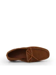 Braune Timberland Leder Mokassins Braun