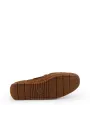 Braune Timberland Lederschuhe mit Profilsohle