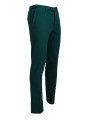 Jeans & Pants Elegantly Tailored Green Pure Cotton Pants 190,00 € 8050246182802 | Planet-Deluxe