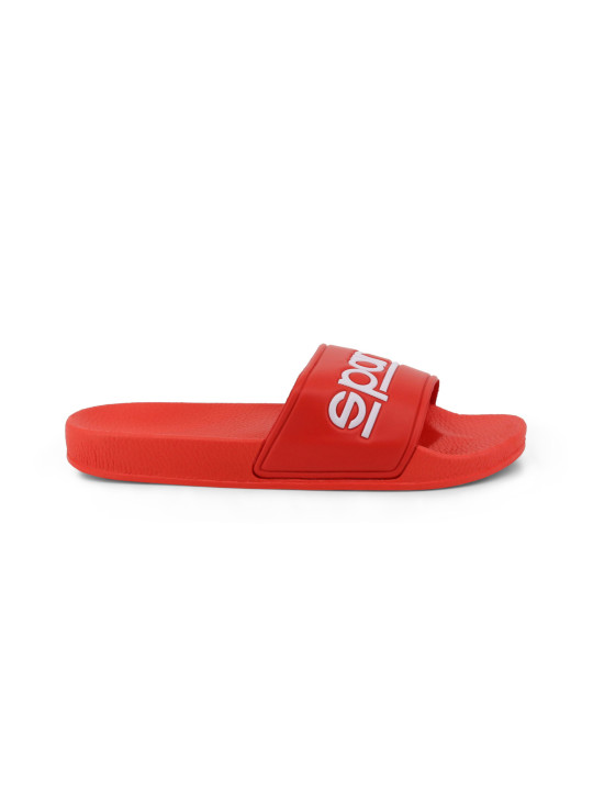 Rote Sparco Fortaleza Herren-Slides