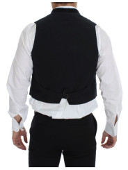 Vests Elegant Black Manchester Dress Vest 440,00 € 8050246186626 | Planet-Deluxe