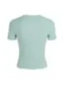 "Calvin Klein Jeans T-Shirts im Sale | Calvin Klein Jeans Damen Azurblau TShirt online kaufen"|Planet-Deluxe