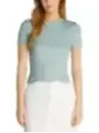 "Calvin Klein Jeans T-Shirts im Sale | Calvin Klein Jeans Damen Azurblau TShirt online kaufen"|Planet-Deluxe