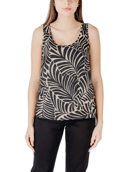 "Only Tops im Sale | Only Schwarzweiß-Blumen-Top online kaufen"|Planet-Deluxe