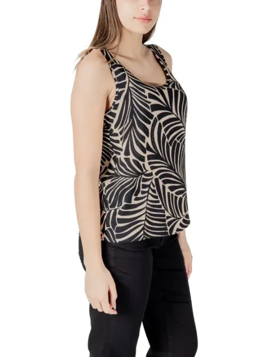 "Only Tops im Sale | Only Schwarzweiß-Blumen-Top online kaufen"|Planet-Deluxe