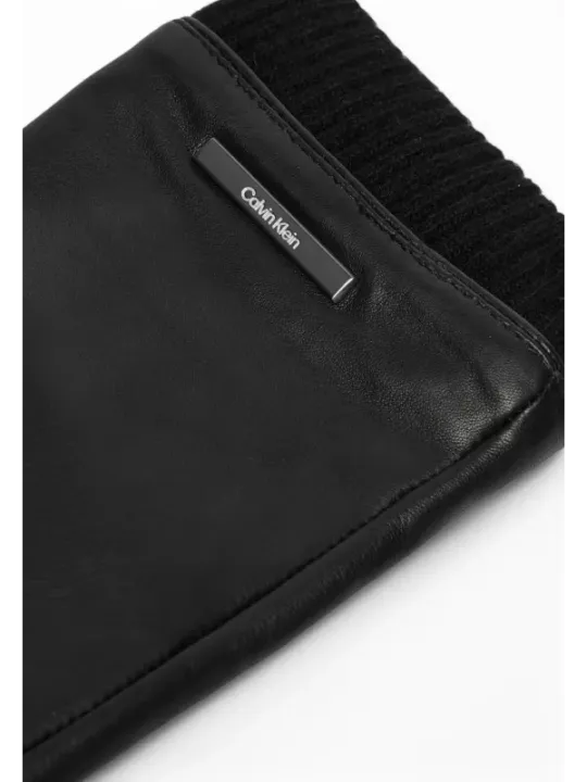 "Calvin Klein Handschuhe im Sale | Calvin Klein Herren Lederhandschuhe Schwarz online kaufen"|Planet-Deluxe