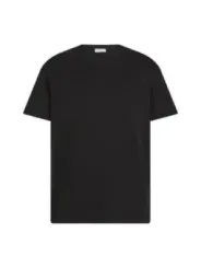 "Calvin Klein Jeans T-Shirts im Sale | Calvin Klein Herren T-Shirt Schwarz Baumwolle Basic online kaufen"|Planet-Deluxe