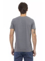 T-Shirts Elegant V-Neck Tee with Front Print Design 60,00 € 8056642803744 | Planet-Deluxe