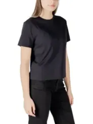 "Jacqueline De Yong T-Shirts im Sale | Jacqueline De Yong Basic T-Shirt Damen Schwarz online kaufen"|Planet-Deluxe