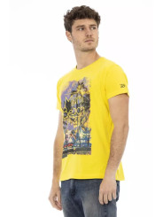 T-Shirts Sunshine Yellow Cotton Blend T-Shirt 60,00 € 8056641265270 | Planet-Deluxe