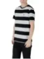 "Boss Herren Streifen T-Shirt Schwarz - Frühling/Sommer"
