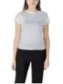 "Guess Active T-Shirts im Sale | Guess Active Damen T-Shirt Weiß Frühling/Sommer Strassdetails online kaufen"|Planet-Deluxe