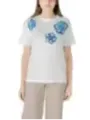 "Ichi T-Shirts im Sale | "Sommerliches Ichi Blumen-T-Shirt aus Baumwolle für Damen" online kaufen"|Planet-Deluxe