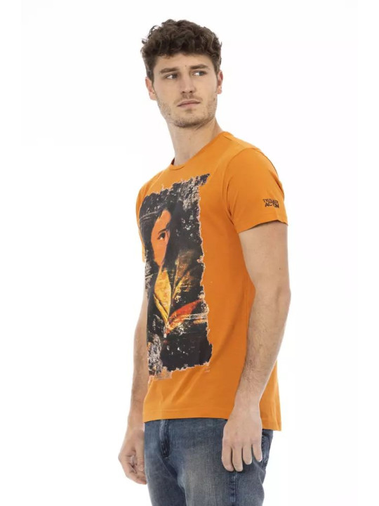 T-Shirts Chic Orange Short Sleeve Round Neck Tee 60,00 € 8056641269988 | Planet-Deluxe