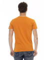 T-Shirts Chic Orange Short Sleeve Round Neck Tee 60,00 € 8056641269988 | Planet-Deluxe