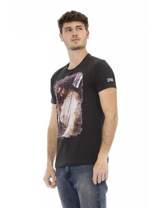 T-Shirts Elevated Casual Black Short Sleeve Tee 60,00 € 8056641269742 | Planet-Deluxe