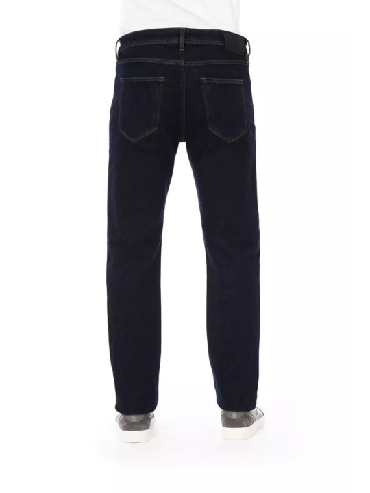 Jeans & Pants Elegant Tricolor Stitched Menâ€™s Jeans 190,00 € 2000050834431 | Planet-Deluxe