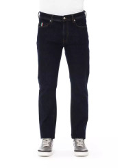 Jeans & Pants Elegant Tricolor Stitched Menâ€™s Jeans 190,00 € 2000050834431 | Planet-Deluxe