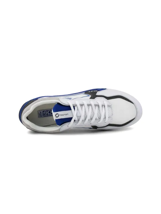 Weiße blaue Sparco Damenschuhe