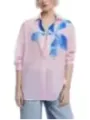 "Desigual Hemden im Sale | Desigual Künstlerisches Rosa Damenhemd online kaufen"|Planet-Deluxe