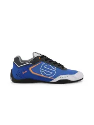 Blaue weiße orange Sparco Schuhe