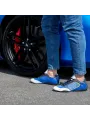 Blaue weiße Sparco Sneakers Orange