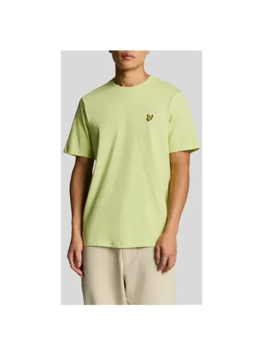 "Lyle & Scott T-Shirts im Sale | Lyle & Scott Herren T-Shirt Gelb - Komfort & Stil online kaufen"|Planet-Deluxe