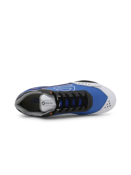 Sparco SP-F5 blaue weiße Sneakers