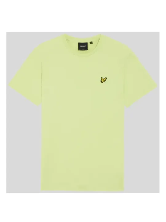 "Lyle & Scott T-Shirts im Sale | Lyle & Scott Herren T-Shirt Gelb - Komfort & Stil online kaufen"|Planet-Deluxe