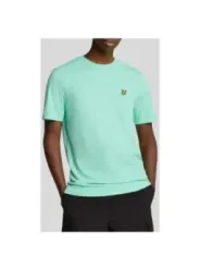 "Lyle & Scott T-Shirts im Sale | Grünes Lyle Scott Herren T-Shirt – Stilvoll, Komfortabel, Nachhaltig online kaufen"|Planet-Deluxe