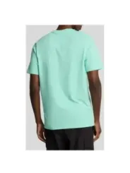 "Lyle & Scott T-Shirts im Sale | Grünes Lyle Scott Herren T-Shirt – Stilvoll, Komfortabel, Nachhaltig online kaufen"|Planet-Deluxe