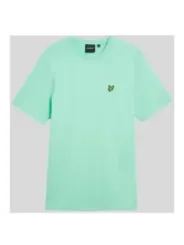 "Lyle & Scott T-Shirts im Sale | Grünes Lyle Scott Herren T-Shirt – Stilvoll, Komfortabel, Nachhaltig online kaufen"|Planet-Deluxe