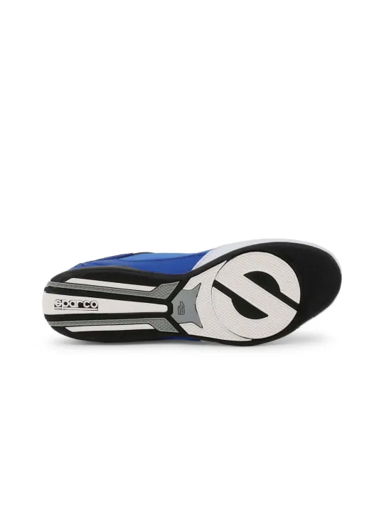 Sparco Schuhsohle blau weiß Textur