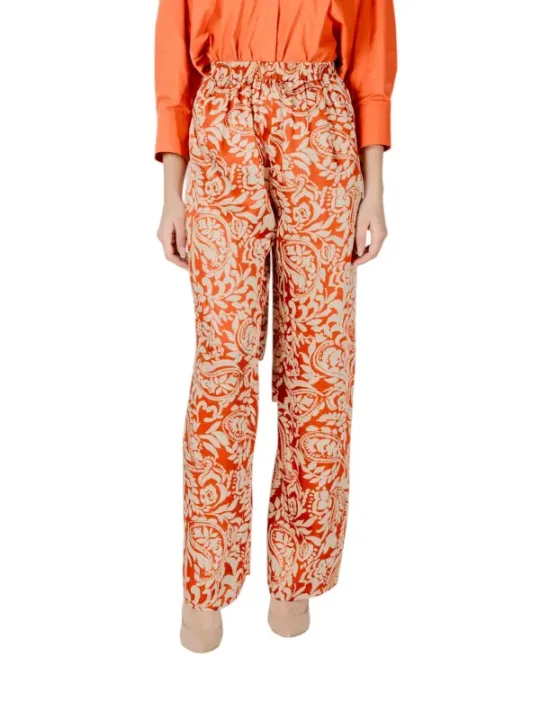 "Liu Jo Hosen im Sale | Liu Jo Blumenhose Orange online kaufen"|Planet-Deluxe
