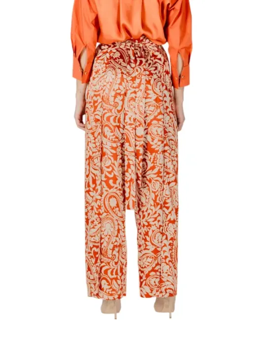 "Liu Jo Hosen im Sale | Liu Jo Blumenhose Orange online kaufen"|Planet-Deluxe