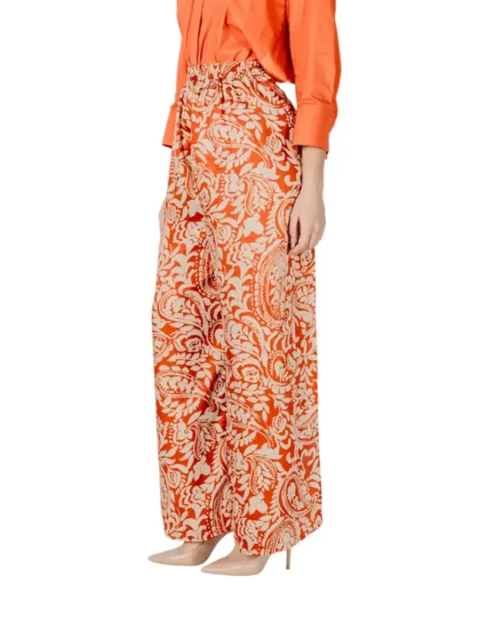 "Liu Jo Hosen im Sale | Liu Jo Blumenhose Orange online kaufen"|Planet-Deluxe