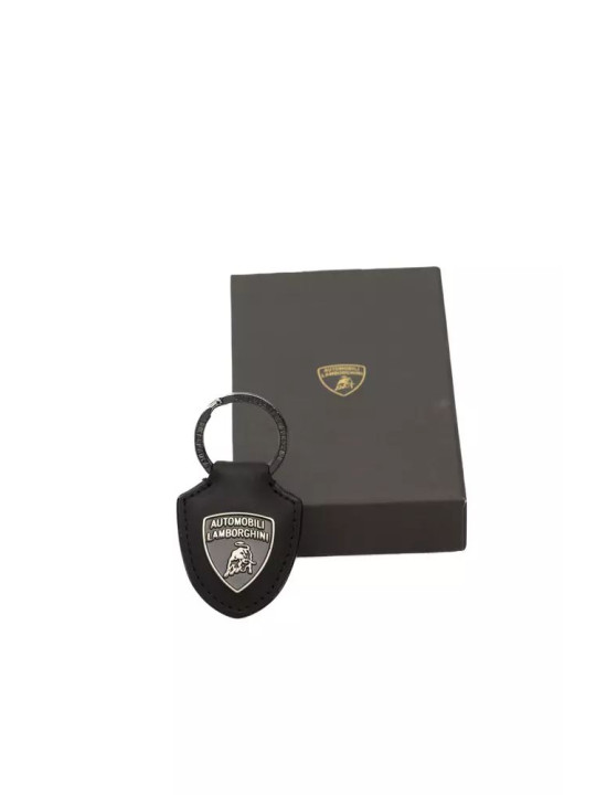 Keychains Exquisite Black Shield Logo Keyring 60,00 € 2000050971204 | Planet-Deluxe