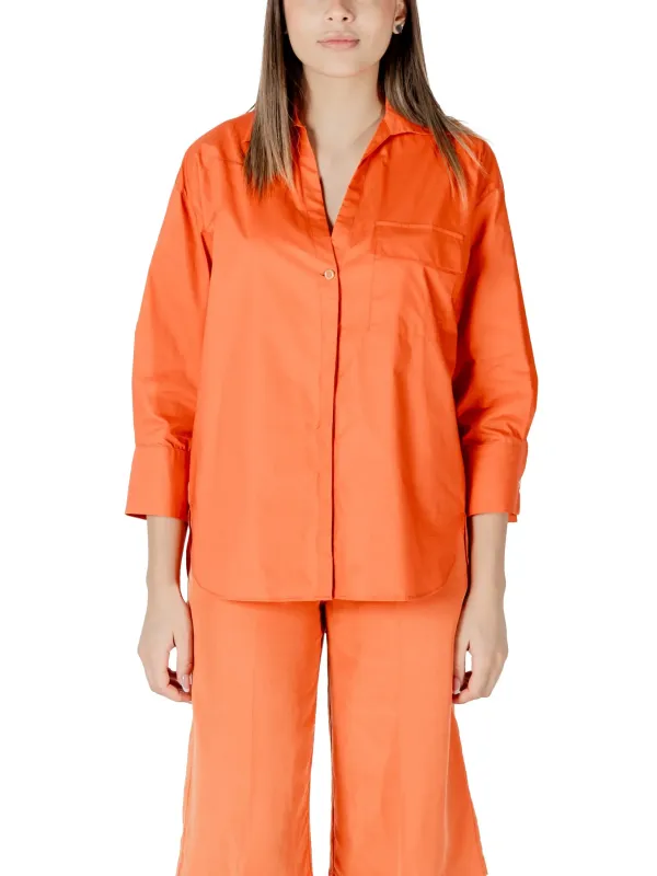 "Liu Jo Hemden im Sale | Liu Jo Frühling Damenhemd Orange online kaufen"|Planet-Deluxe "Liu Jo Hemden im Sale | Liu Jo Frühling Damenhemd Orange online kaufen"|Planet-Deluxe