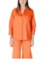 "Liu Jo Hemden im Sale | Liu Jo Frühling Damenhemd Orange online kaufen"|Planet-Deluxe