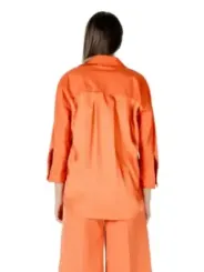 "Liu Jo Hemden im Sale | Liu Jo Frühling Damenhemd Orange online kaufen"|Planet-Deluxe