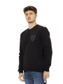 Sweaters Elegant Shield Logo Crewneck Sweatshirt 230,00 € 2000050958168 | Planet-Deluxe