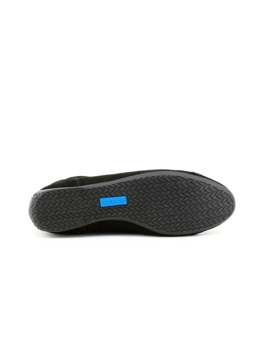 Schwarze Leder Sparco Monza Sneakers