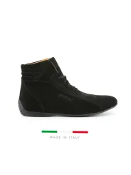 Schwarze Sparco Monza-GP High-Top Sneaker